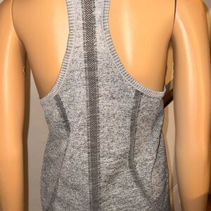 Lululemon Athletica Gray Racerback Tank Top